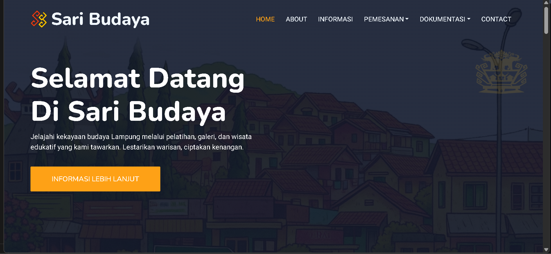Gambar Website Sari Budaya
